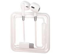 Corded Earbud HiFi Sound with Build in Mic Cord Control Noise Cancelling Cable Controlled Earphones 1.2m Long