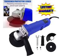 Corded Electric Angle Grinder 115mm Disc Heavy Duty, 2000W, 12000 Rpm With Wheel Guard