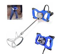 Corded Electric Power Mixer Handheld Paddle Mixer Capable of Mixing Paint, Plaster, Cement, Adhesives - 6 Speeds Control, 230V, 1700 U/min Mixing Speed