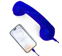 Corded Handset Cell Phone - Retro Phone Handsets with Microphone Type-C Retro Classic Home Supplies, Cell Phones to Landline Adapter,for Calling Kitchen Living Room Bedside Bathroom Bed Desk