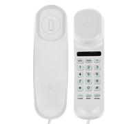 Corded House Phones Landline, Dial Pad on Base unit Home Phone, Landline Phones Last Number Redial, Wall Mountable Landline Telephone, Pause, Flash for Office