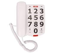 Corded Landline Phone, Large Volume Big Buttons, Last Number Redial, Amplified Speech, Home Phone for Elderly, Hard of Hearing Seniors