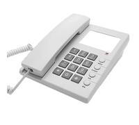 Corded Landline Phone Simplistic Hotel Room Telephone With Wall Mount Feature And Enhances Auditory Sound Office Desk Phone