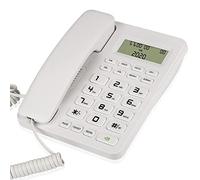 Corded Landline Phones for Home/Office, Desk Corded Telephone with Display and Adjustable Volume, Support Music on Hold, Speakerphone, DND and Calculator Function, Uvital House Phone