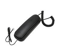 Corded Landline Telephone, Wall Mountable Home Phone with Last Number Redial, Base Dial Pad for Home, Hotel, School, Office