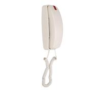 Corded Phone for Home, Big Button Wall Mountable Corded Landline Phone, Portable Desk Landline Telephone with Flashing Light for Seniors Parents (Beige)