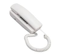 Corded Phone, Redial Function, Volume Control, Wall Mounted Landline Telephone, Quick Flash, Mute, ABS Material, Single Port Interface, No Battery Power Supply, Ideal for Office