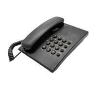 Corded Telephone Basic Landline Phone for Seniors Analog Home Phone with Hold Redial Corded Small Desk Wall Telephone Reduction