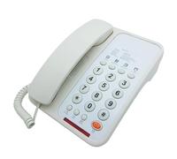 Corded Telephone Basic Landline Phone For Seniors Analog Home With Redial Corded Small Desk Guest Room Telephone Large Button Office