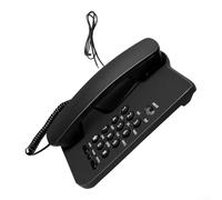 Corded Telephone KXT504 Big Button Landline Phone with LCD Display for Home Office Senior Friendly(black)