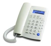 Corded Telephone with Hands-Free Speakerphone | Backlit LCD Display, Caller ID, VIP Ring, Adjustable Ringer Volume, Alarm Clock, Basic Calculator, Memory for Incoming & Outgoing Calls, Speed Dial