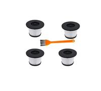 Corded Vacuum Cleaner Filter Accessory Replacement. Comaptible For MooSoo K24, K27。Vacuum Cleaner Filter Can Be Washed (Color : 4Pcs filter)