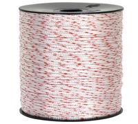 Corderie Italiane 6003472 - 00 Nylon Rope, 1.8 MM-500 MT, in The Reel, White/Red