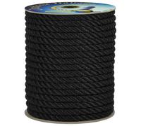 Corderie Italiane 6004196 - Hawser 00, 10 mm-30 M, Black