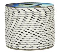 Corderie Italiane 6006008 - 00 Braid Nautica, 04 mm-100 MT, White with Blue Plastic Label, Color: White with Blue Marker