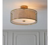 Vogue Toina 3 Light Flush Ceiling Light