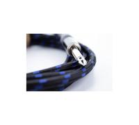 Cordial 14770 Jack Audio Cable Black Blue Fabric Coating 5m
