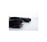 Cordial 14852 Cable XLR to RCA 1.5m Black Audio Video Cable Assemblies
