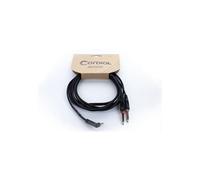 Cordial 14866 Audio/phono Y adapter Black PVC coating 1 m twin cable