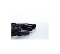 Cordial 14870 Cordial EY 1 WMM XLR Y adapter 3.5mm Jack to 2x XLR ...