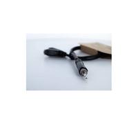 Cordial 14883 Y adapter Jack 3.5 mm Black PVC 0.30 m Twin cable Au...