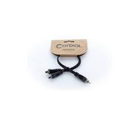 Cordial 14891 Audio Cable Adapter Black PVC 0.30m RCA Plug to Dual...