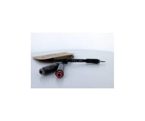 Cordial 14892 Y adapter Jack 3.5 mm to 2x Jack 6.3 mm Black PVC 0.30 m