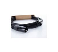 Cordial 14898 ED 0,5 FM XLR Cable black 0.50m 3-pin socket to plug...