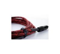 Cordial 15002 Jack Audio Cable Black/Red Fabric 5 m 6.3 mm Mono Ja...