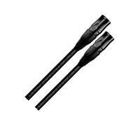 Cordial 15556 RJ45 Network cable CAT 5e S/UTP Black PUR 1.00 m Wired