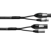 Cordial - 5-pin XLR + PowerCon 2.5mm² True1-15m Hybrid Cable