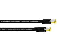 Cordial 15583 Network cable CAT 7a Black PUR coating 20m S/FTP s