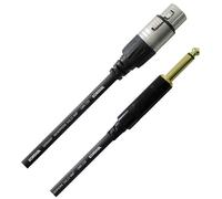 Cordial CCM 7,5 FP XLR Cable Black 7.50m Audio & Video Cable Assem...