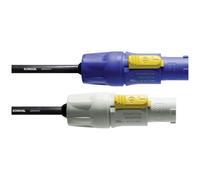 Cordial CFCA 10 S Cable 10m Blue PowerCon, 1x PG & 1x PowerCon Plug