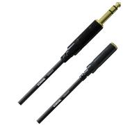 Cordial CFM 3 VY Audio Cable 6.35 mm Jack to 3.5 mm Socket 3m Black