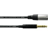Cordial CFM 6 MV Symmetric Jack Connection Cable XLR Male/Jack 6.3 mm Stereo Length 6 m