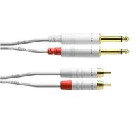 Cordial CFU 3 PC-SNOW Unbalanced Connection 3M/10FT