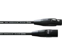 CORDIAL - CIM3FM - XLR Microphone Cable 3 m, REAN Silver Plug, Essentials
