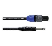 Cordial Cpl 1,5 LP 25 1.5 m Speakon 6.35 mm Audio Cable, Blue, Grey Black