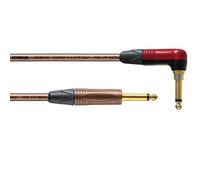 Cordial CSI3RP-METAL-SILENT ENCORE Straight/Right-Angle Silent Jack Cable, 3m