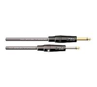 CORDIAL - CSI6PR-GOLD - Instrument Cable Jack Straight/Angled for Studio 6m, Neutrik 6.35 mm Plug Angled/Straight Gold-Plated Peak