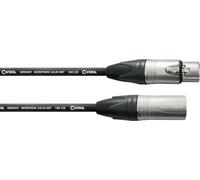 CORDIAL - CXM1FM - Microphone cable XLR 1 m, plug NEUTRIK XLR NC3 XX f/m, Select