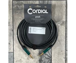 Cordial 'Peak' 6m / 20ft Instrument / Guitar Cable NEUTRIK ® Brand NEW