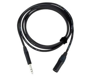 Cordial symmetrical jack connection, cable Pro Line, CPM 2.5 MV, 2.5 m XLR male, jack stereo