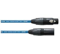 CORDIAL XLR microphone cable 5 m blue