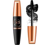 Cordialk Waterproof Silk Fibre Thick Lengthening Mascara,2025 Upgraded 4d Silk Fiber Lash Mascara,24 Hour Long Lasting Volume & Length Thickening Liquid Lash Extensions Smudge-Proof for Women (1 Pcs)