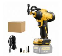 Cordless 120 Psi Air Compressor Tyre Inflator Pump Compatible With 18V/20V Dewalt Batteries