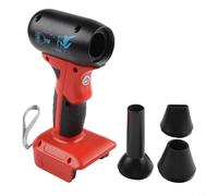Cordless Air Blower Handheld Dust Blower Battery Powered Duster Portable Cleaning Blower Mini Air Compressor Workshop Air Tool for 20V Battery and (d)