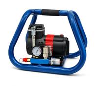 Cordless Air Compressor Compatible with Makita 18 V, Wireless 8 Bar Air Compressor with 3 Litre Tank, 65 dB Quiet for Tyre Inflation, Painting and Compressed Air Tools (without Battery)