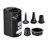 Cordless Air Pump - Rapid 430L/Min, Compact Size with LED Light, Resistant Material, Electric Portable Compressor, for Camping Gear Outdoor Blow Up Beds Balloons